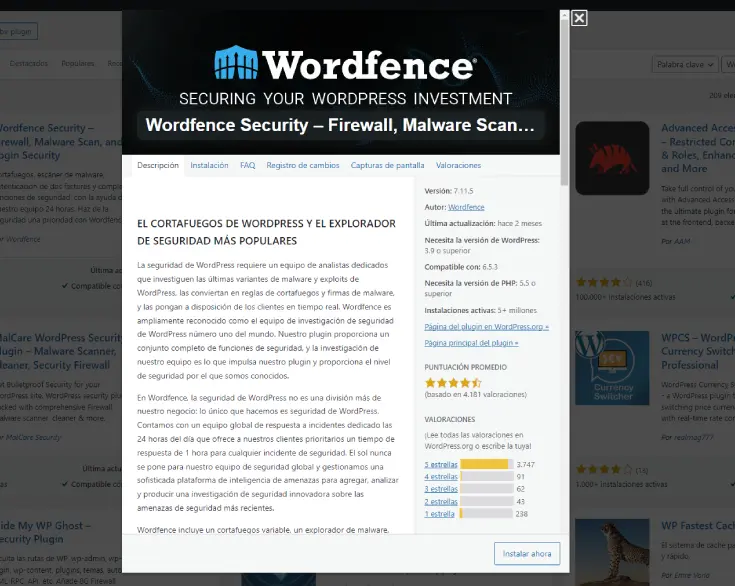 seguridad wordpress login